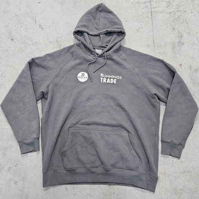 #ad #ad Bunnings Trade Grey Hoodie 2XL Workwear Mates Program Pullover AU $69.99