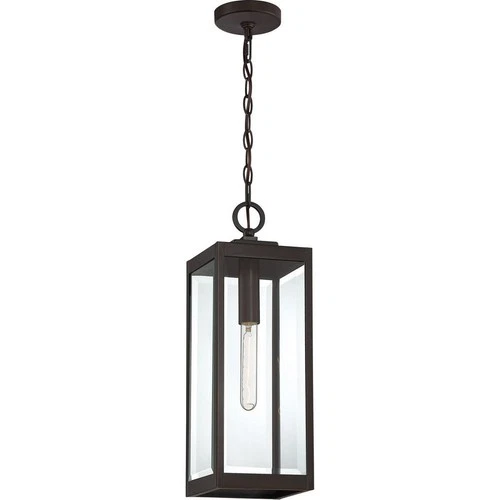 Westover 1-Light Outdoor Hanging Lantern - 20.75 Inches Tall and 7 Inches - Picture 8 of 9