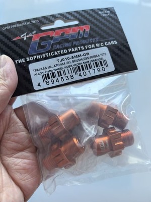 GPM 7075 Alu. Hexagonal Coupler Adapter Widened 5MM for TRAXXAS 1/8 JATO 4X4 VXL
