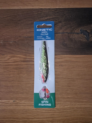 Kinetic Møn Inline Meerforelle Blinker 21g Green /Shadow (2 von 3)