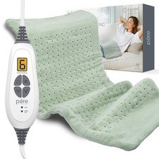 Pure Enrichment PureRelief XL Heating Pad - 12" x 24" x 24", Zen Green