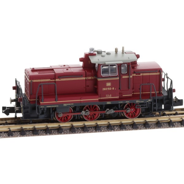Fleischmann 7370027 N Diesellok Br 260, Db, Ep. Iv, Dc-Digital N + Neu-image