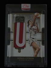 2025 Panini One and One WNBA MB-SC Sonia Citron Rookie MEM GOLD! 9/10