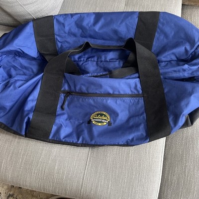 Cabela's Outdoor Gear Blue & Black Extra Large Duffel Bag Hunting Camping 36x20