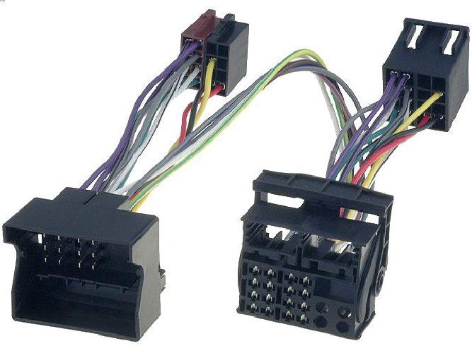 Faisceau ISO pour Renault kit mains libres ap09 adaptateur autoradio noir