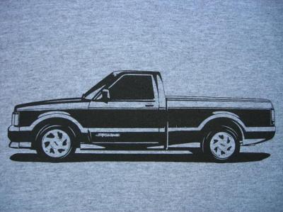 GMC SYCLONE t-shirt (S-XL) 1991, SyTy cyclone typhoon 