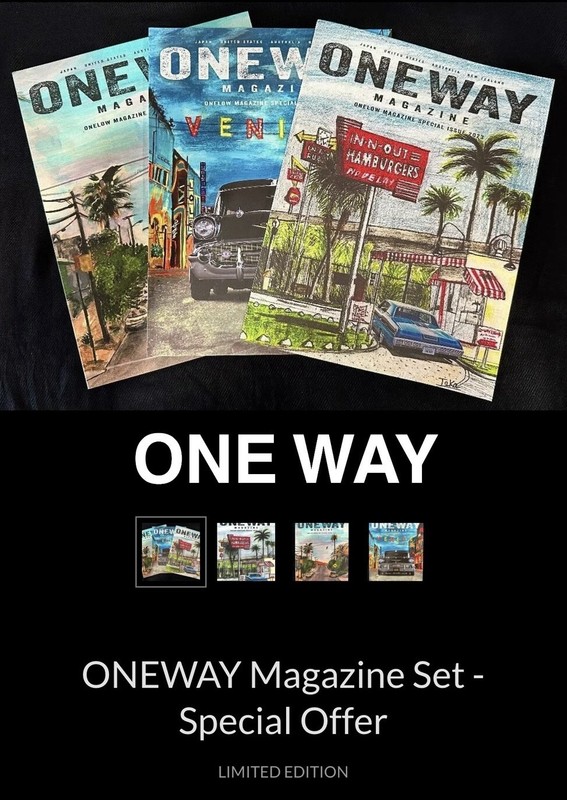 ONEWAY Lowrider Japanese Magazine Set Issues 1-3