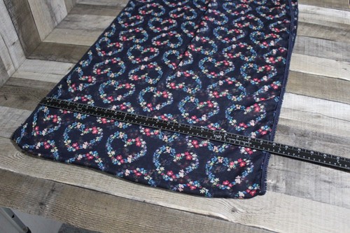 LOT OF TWO Talbots Womens Scarves Shawl Wrap Floral Multicolor 22x72 Blue Scarf - Picture 6 of 14