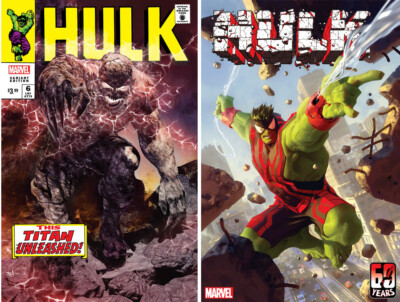 HULK #6 (MARCO TURINI EXCLUSIVE VARIANT + ALEX GARNER VARIANT) ~ 1ST TITAN!