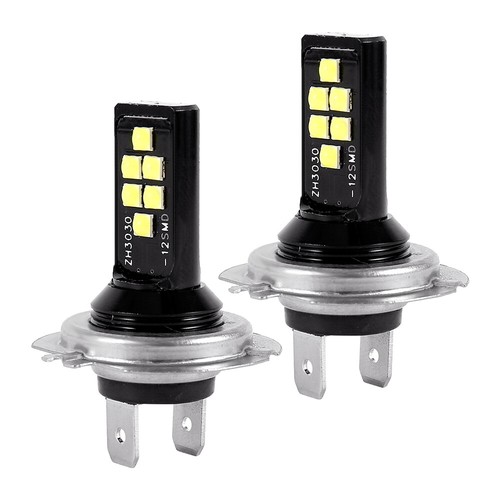 2pcs H7 LED Light Car Headlight Lamp Bulbs High Low Beam 240W 6000K White IP67 - Picture 4 of 21