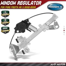 Window Regulator w/ Motor Front Left for Ford Fiesta MK V 2002-2008 Hatchback