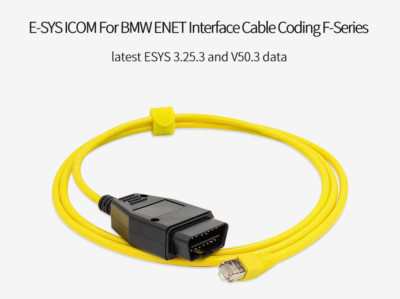OBD Stecker Adapter ESYS Datumskabel für BWM ENET OBD2 E-SYS ENET ICOM Codierung