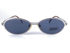 NEW VINTAGE JOOP SILVER 1990'S OVAL MOD 8796 SUNGLASSES MADE IN GERMANY