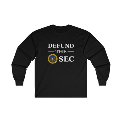 Defund The SEC Ultra Cotton Long Sleeve Tee