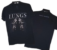 Florence and the Machine Lungs 2 sided basic black Graphic T shirt