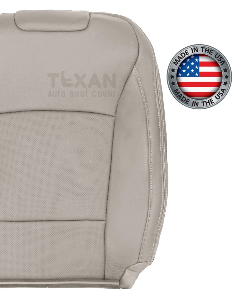 Cubierta de asiento de cuero sintético con respaldo inclinado para pasajero Subaru OutBack Legacy 2016 color tostado Foto 4 de 4