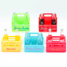 Blind Box 1:6 Dollhouse Miniature Coke  Soda Bottle Crate 1 Random Figure