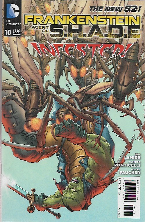 FRANKENSTEIN - AGENT OF S.H.A.D.E #10 - Back Issue (S)