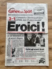 Corriere dello Sport 12 luglio 1982 Italia Campione del Mondo MONDIALI CALCIO
