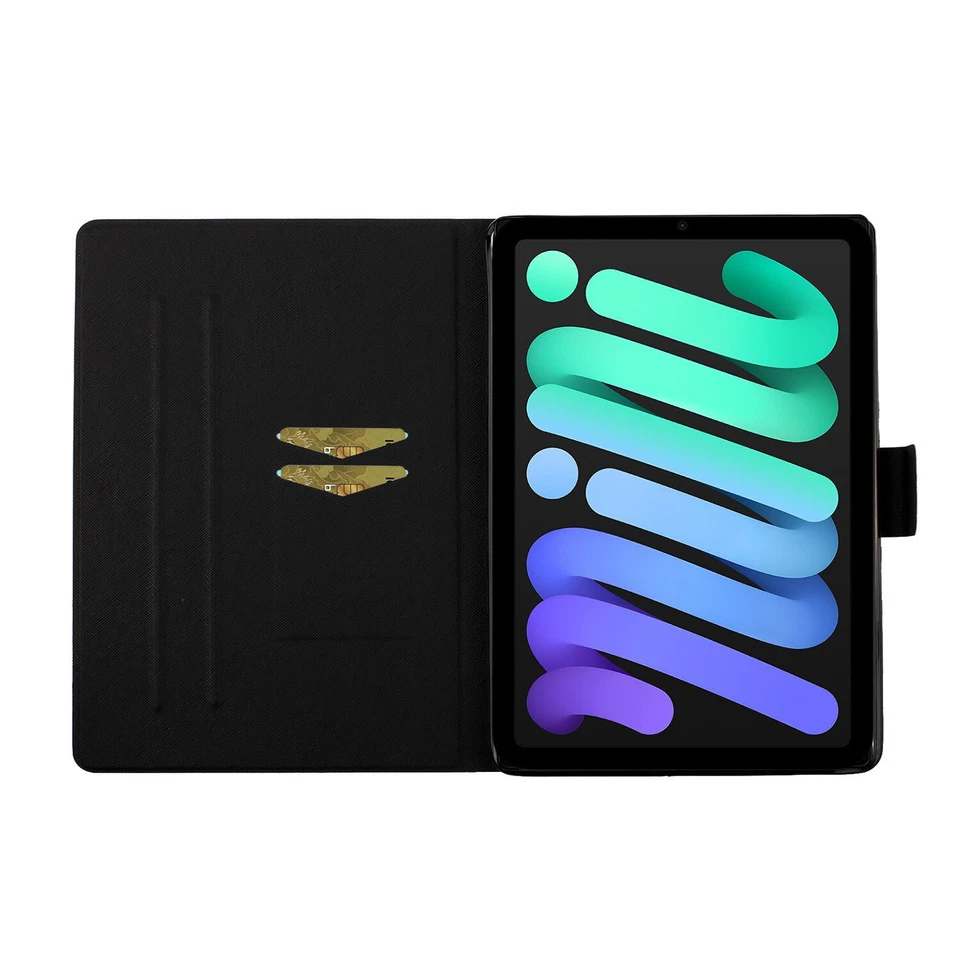 Funda inteligente con soporte folio de cuero a prueba de golpes 8,3"" 2021 para iPad Mini 6ta generación Foto 3 de 4