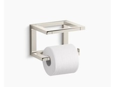New Kohler Draft Toilet Tissue Holder Polished Nickel Model 31750-SN