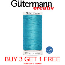 Gutermann Sew All 100% Polyester Thread for Hand and Machine 250m