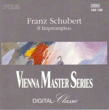 Schubert: Impromptus for Piano, Opp. 90  142 - Audio CD - VERY GOOD