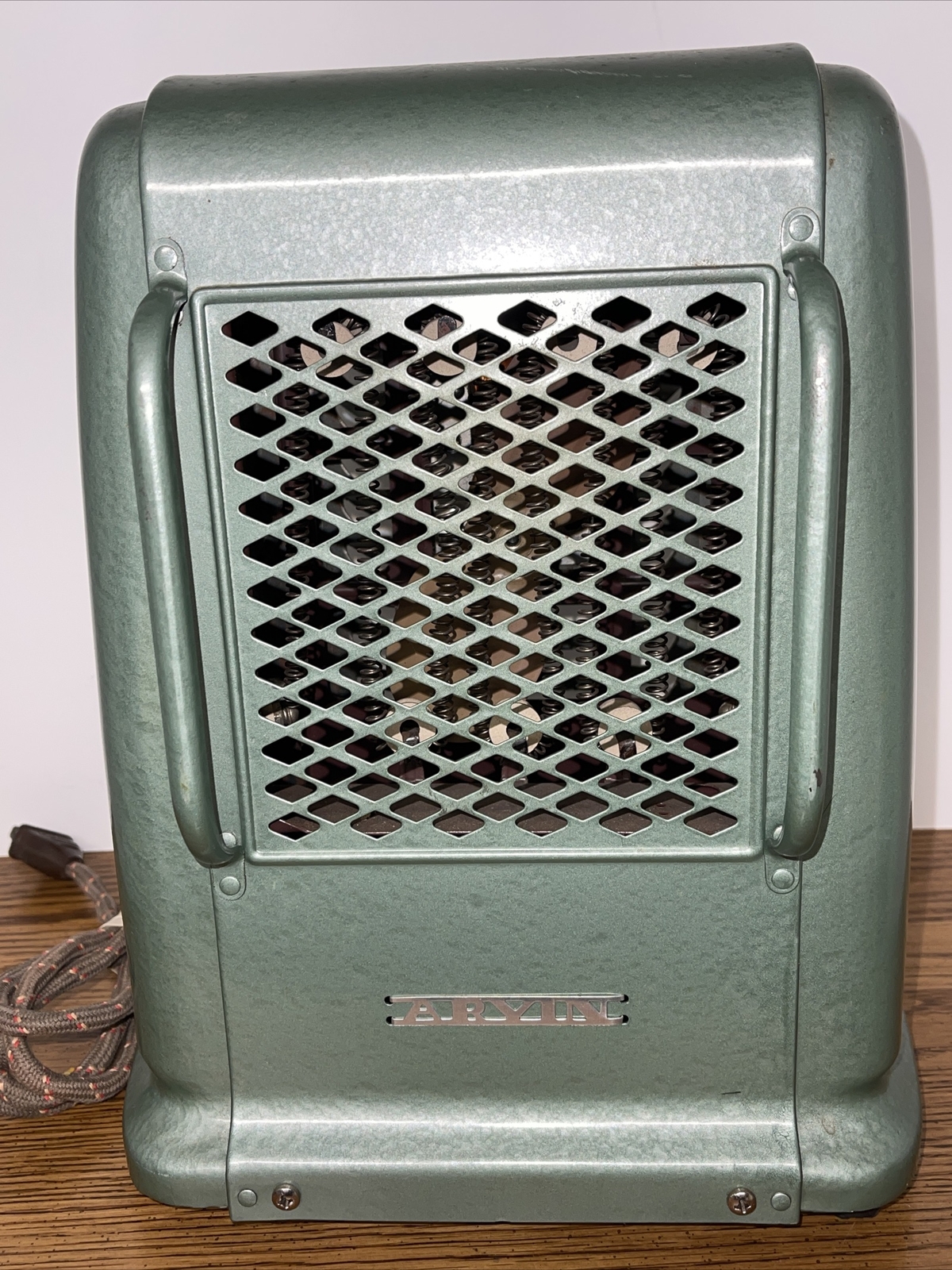 Vintage 1940s-50s ARVIN Model 224-1 Green SPACE HEATER Art Deco MCM Style  WORKS! | eBay