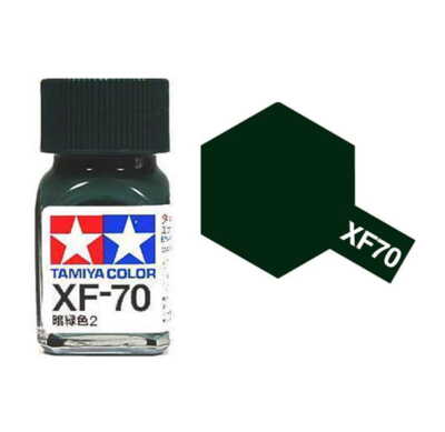 TAMIYA ENAMEL PAINT 80370 XF-70 DARK GREEN 2 (IJN) 10ml