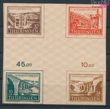 Briefmarken Sowjetische Zone (All.Bes.) 1946 Mi Hz1a y Herzst&uuml;ck postfris (10161