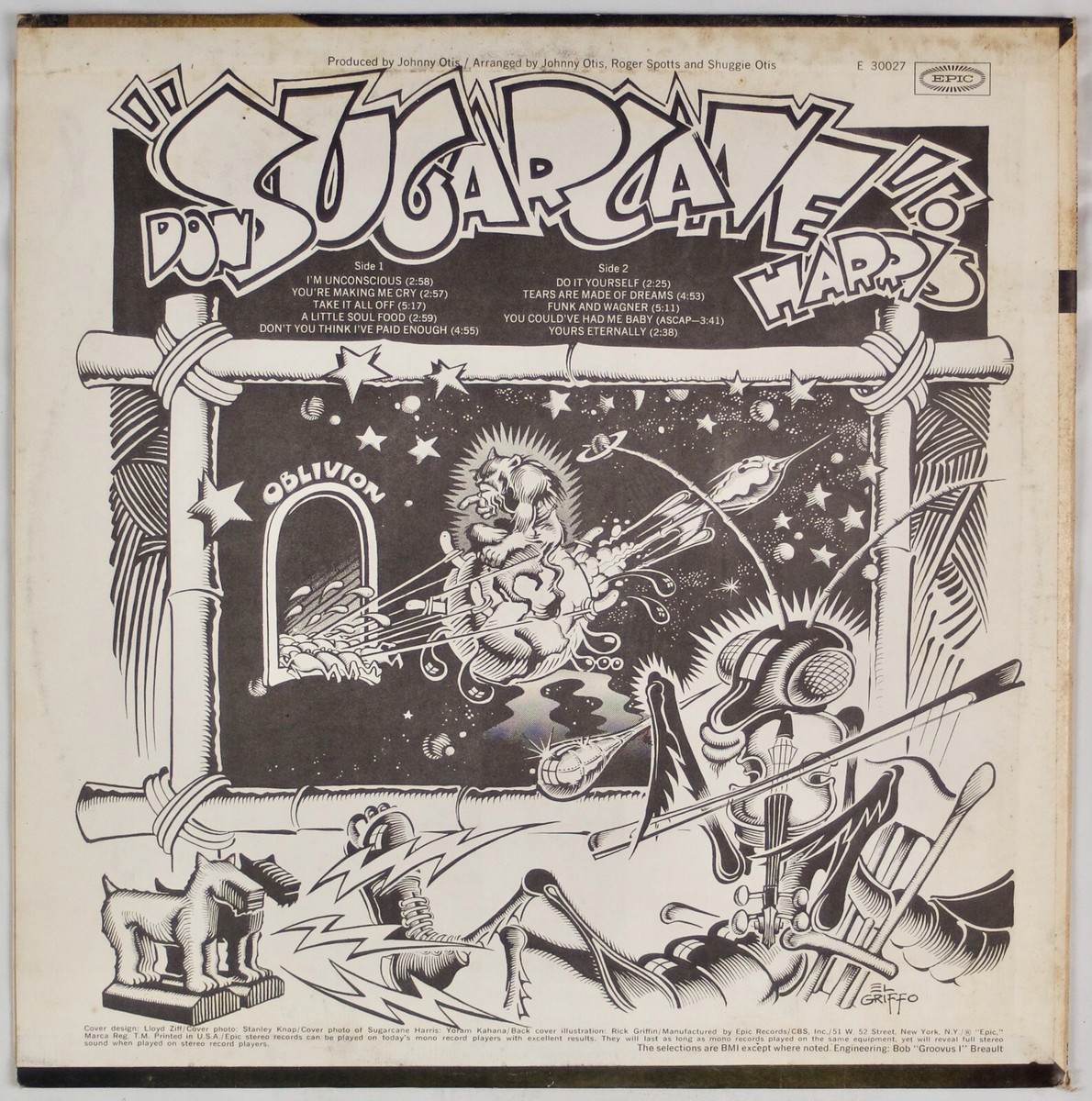 Don 'Sugar Cane' Harris レアグルーヴ JAZZ ROCK