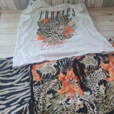 Womens Tropical Shorts X 2
