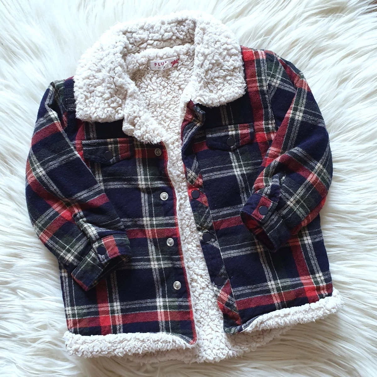 Baby fleece lined clearance jacket