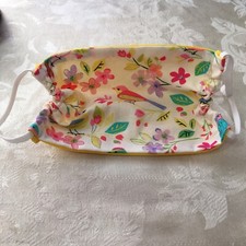 Colorful birds adults washable face mask