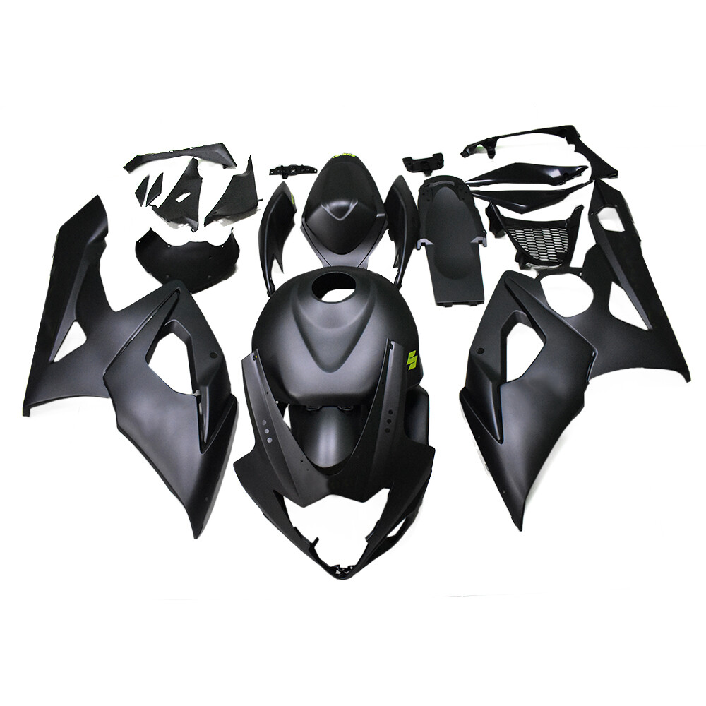 Matte Black Fairings For Suzuki GSXR1000 K5 2005 2006 Motorbike