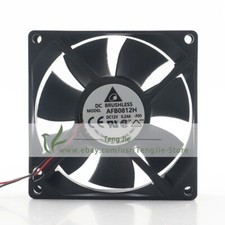 AFB0812H-F00 DC12V 0.24A 1.92W 8025 80x80x25mm 2-Wire Axial Cooling Original Fan