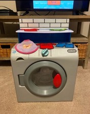 Little Tikes Washing Machine Play Appliance- Complete, Works Perfect,  Mint