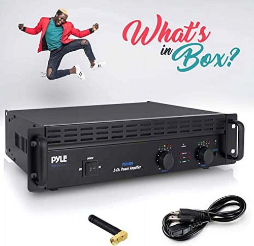 Bluetooth Audio Power Amplifier Home Stereo 600W Continuous Power 2.0 Channel - Picture 6 of 7