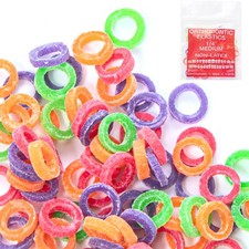 JMU Orthodontic Elastics Light Medium Heavy Neon Ortho Rubber Bands Latex Free