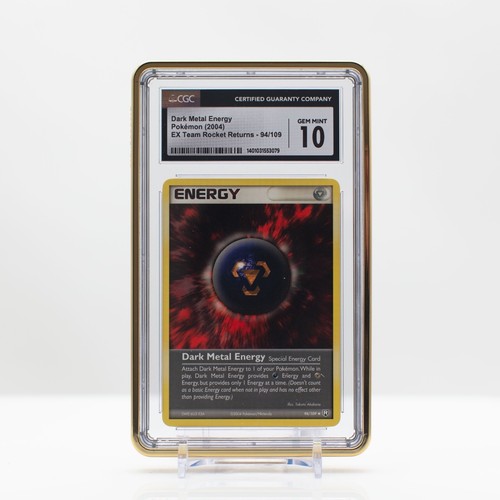 Dark Metal Energy graded CGC 10 for sale on eBay