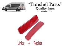 L+R RüCkstrahler StoßStange Reflektor - Ford Transit Van Custom Connect Tourneo