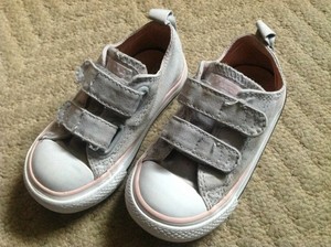 grey baby converse