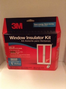 3M Patio Door Indoor Window Film Insulator Insulation Kit - (6'8" x 9