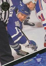 1993-94 Leaf #245 JOHN CULLEN - Toronto Maple...