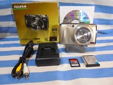Fujifilm FinePix F600EXR champagne gold,16MP,15x,f/3.4,3inch fromJapan USED