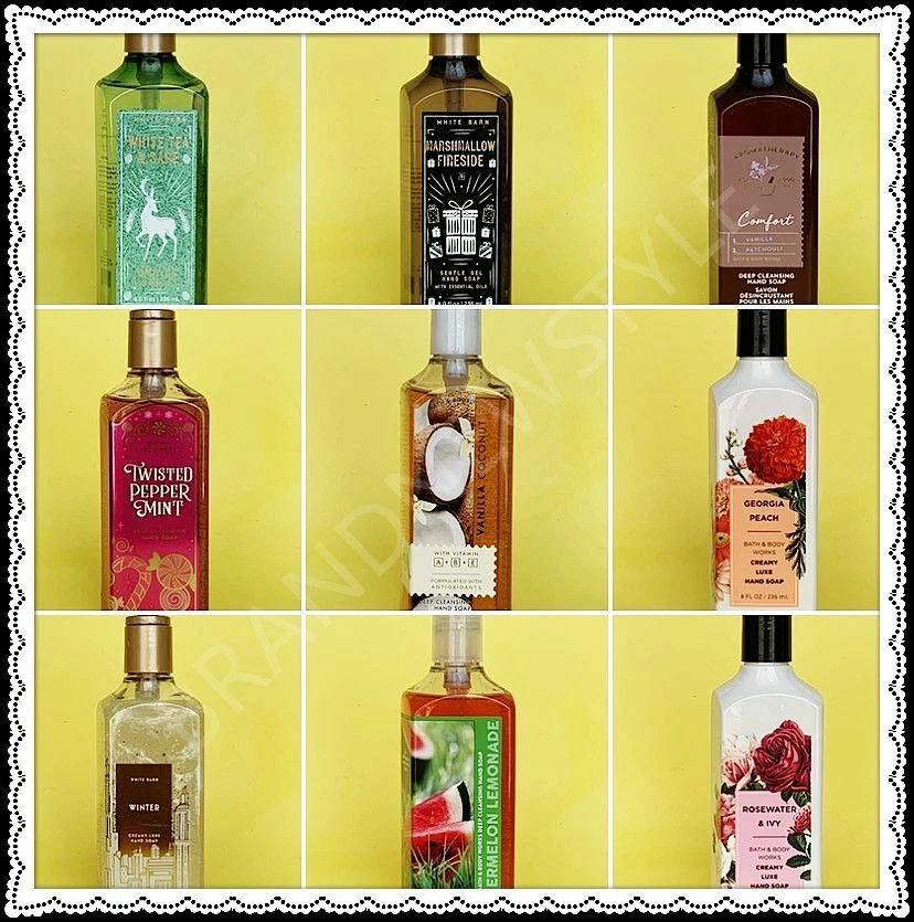 Bath & Body Works Gentle GEL Hand Soap 8 fl oz/236 mL U PICK 1 SCENT NEW - Image 2 of 2