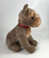 Vintage Steiff Cosy Schnauzer Sitting Dog Terrier 9.5"H