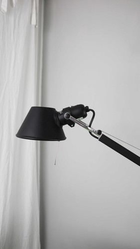 Artemide Tolomeo Mini Lampe schwarz Mitt Schreibtischlampe Tischlampe - Bild 7 von 8