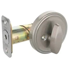 2 Shield Security Single-Sided Deadbolt Lock 226974 D2X24 Satin Nickel