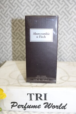Abercrombie & Fitch FIRST INSTINCT Man/Homme Eau de Toilette Spray 3.4 oz Sealed